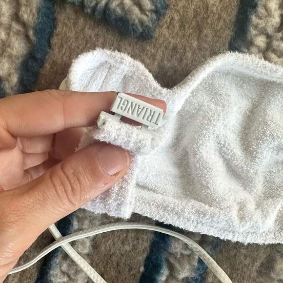 TRIANGL ASTER white toweling, M top and M bottom - Picture 6 of 12